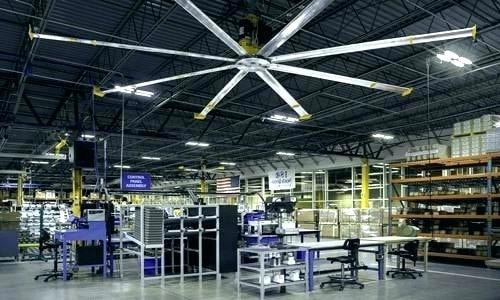 How HVLS Fans Reduce Moisture & Humidity in Factories