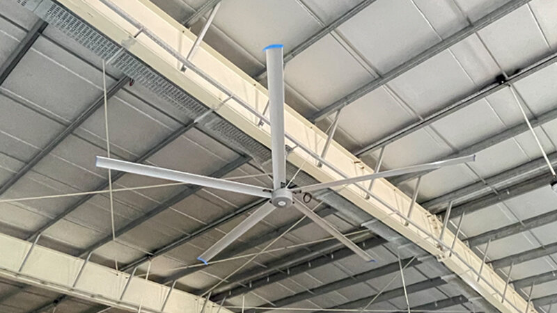 Why HVLS Fans Are Better Than Air Conditioners for Industrial Spaces