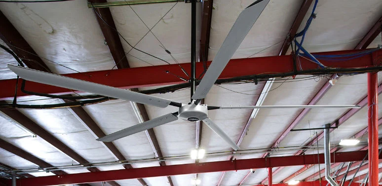 Difference between industrial fan and HVLS fan