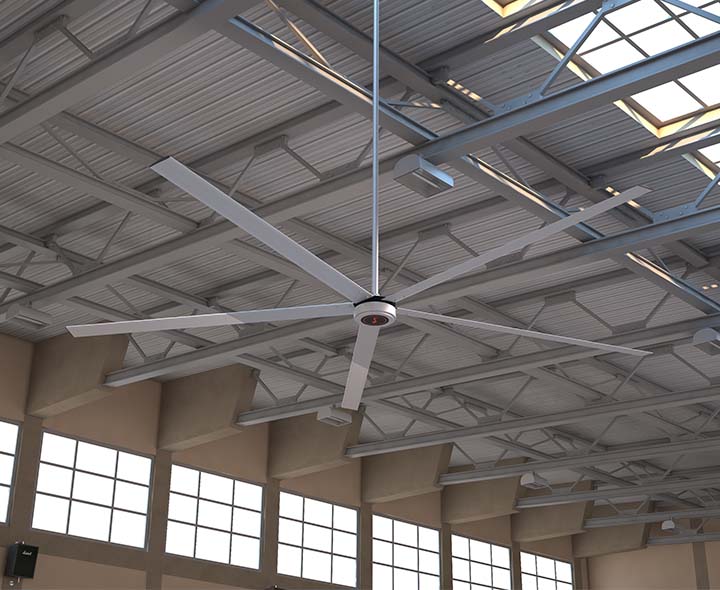 Step-by-step industrial fan size calculation formula example