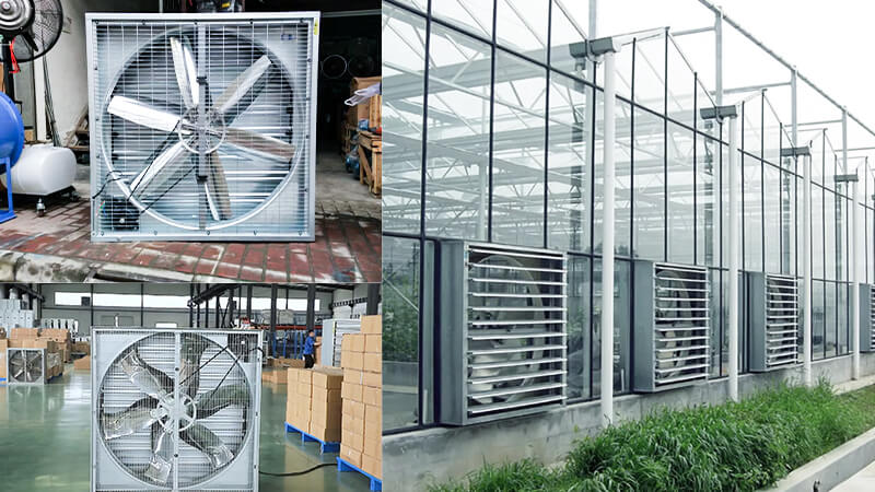 Heavy-duty shed exhaust fan